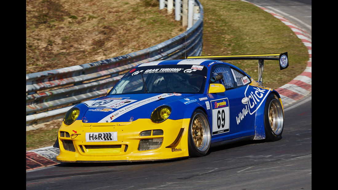 VLN2015-Nürburgring-Porsche 911 GT3 997-Startnummer #69-SP7