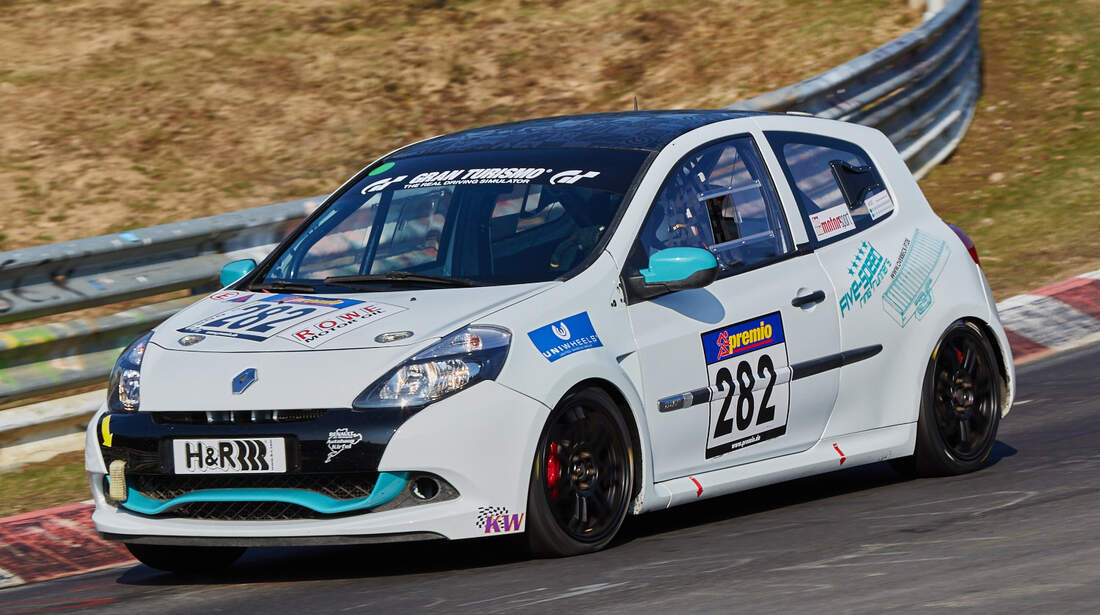 VLN2015-Nürburgring-Renault Clio-Startnummer #282-SP3