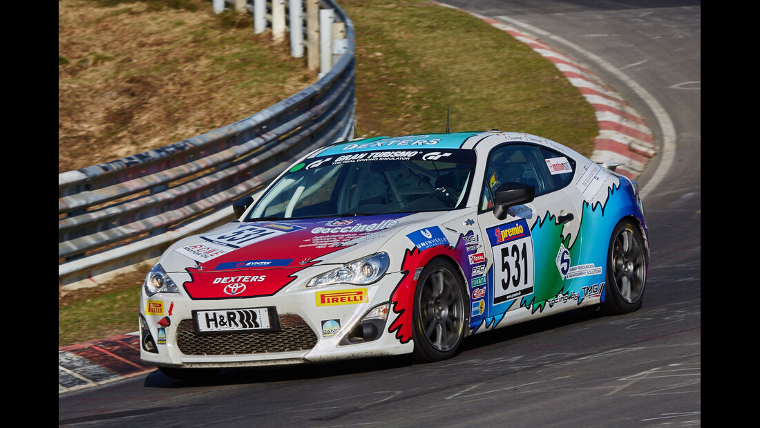 VLN2015-Nürburgring-Toyota GT 86 Cup-Startnummer #531-CUP4