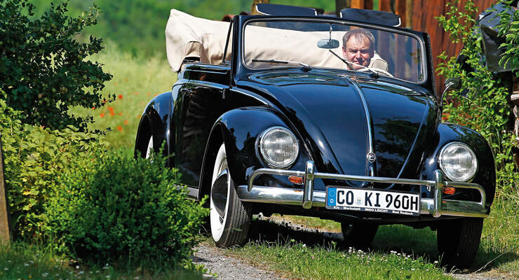 VW 1200 Cabrio, Frontansicht