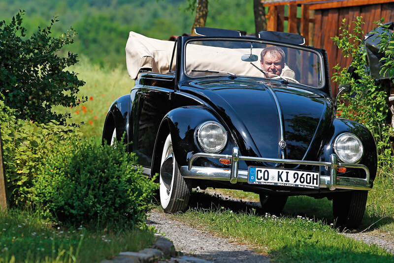 VW 1200 Cabrio, Frontansicht