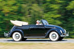 VW 1200 Cabrio, Seitenansicht