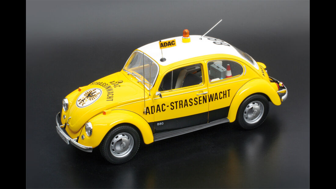 VW 1200 Käfer ADAC Straßenwacht im Maßstab 1:18