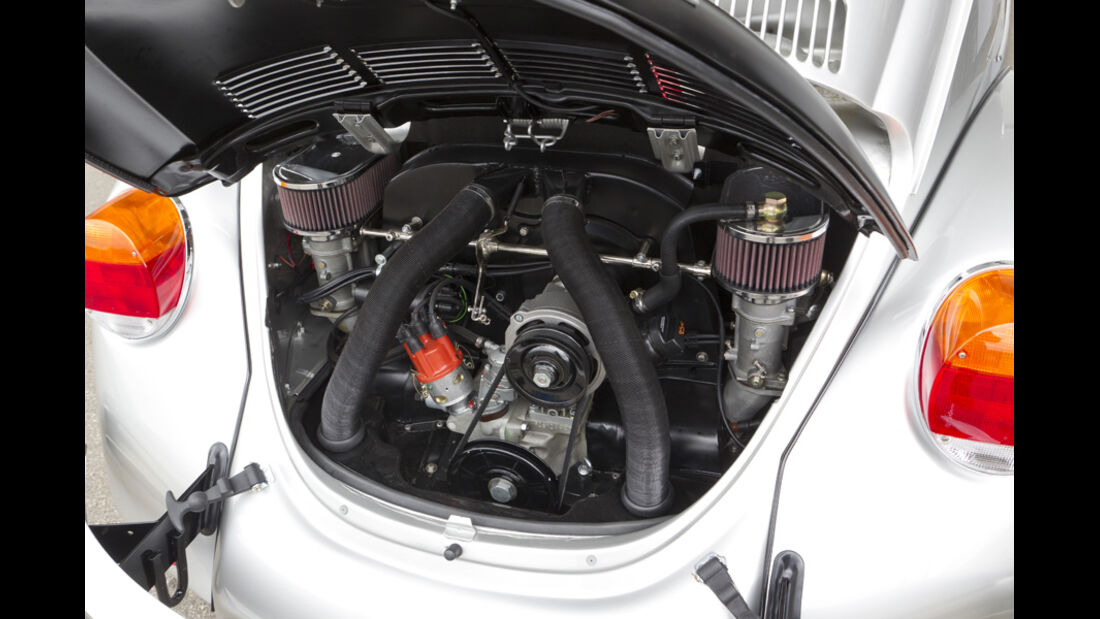 VW 1303 Rallye, Detail, Motor, Motorraum