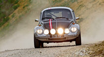 VW 1303 Rallye, Ralley, Renngeschehen, Frontansicht, Scheinwerfer