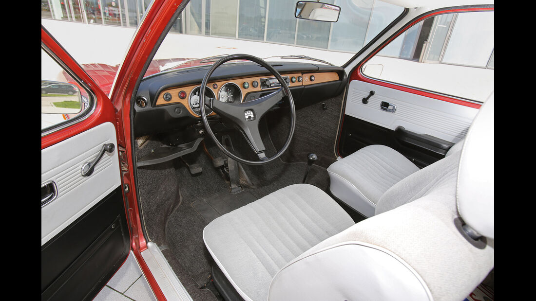 VW 411 LE, Cockpit, Lenkrad