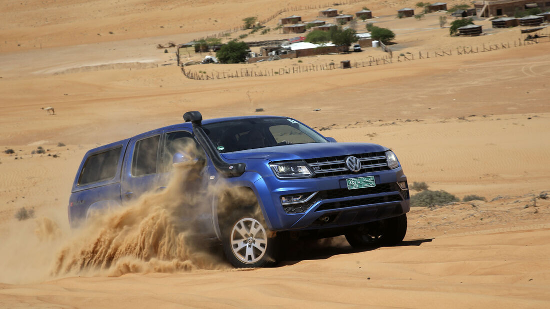 VW Amarok 190 kW Fahrbericht Oman 2018