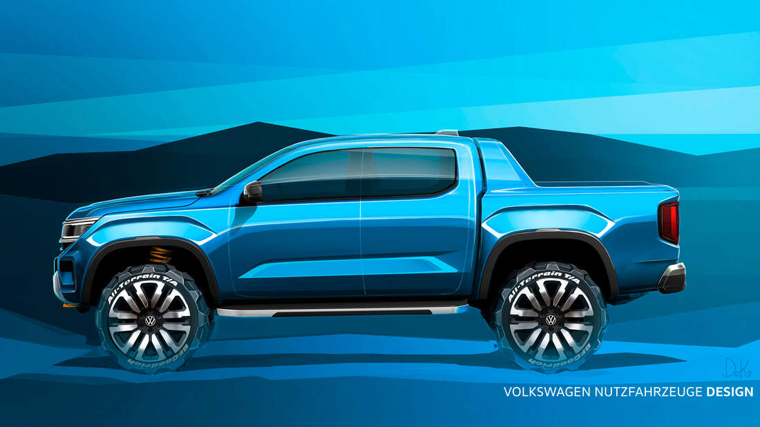 VW Amarok (2022) teaser