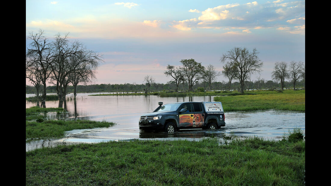 VW Amarok Botswana Okavangodelta