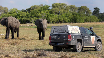 VW Amarok Botswana Okavangodelta