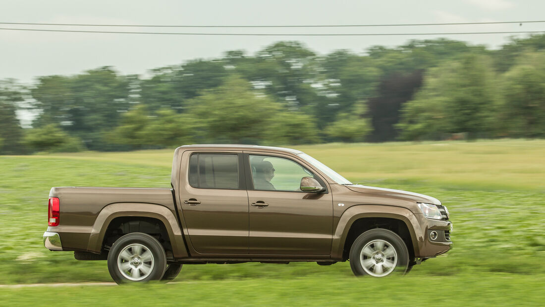 VW Amarok Double Cab 2.0 Bi TDi 4Motion BM T Highline, Seitenansicht