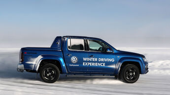 VW Amarok Finnland Eisfahrschule