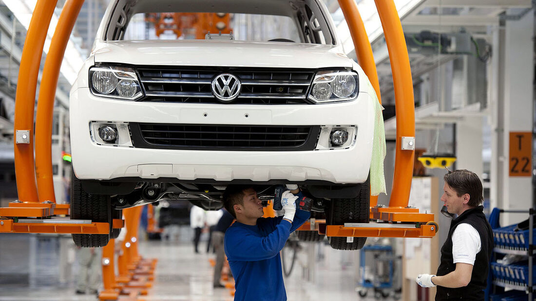 VW Amarok Produktion Werk Hannover 2012