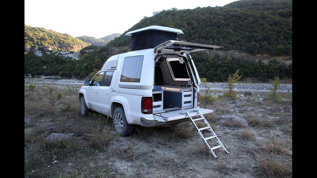 VW Amarok Road Ranger VarioTop Camper