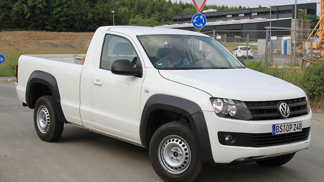 VW Amarok Single Cab Erlkönig