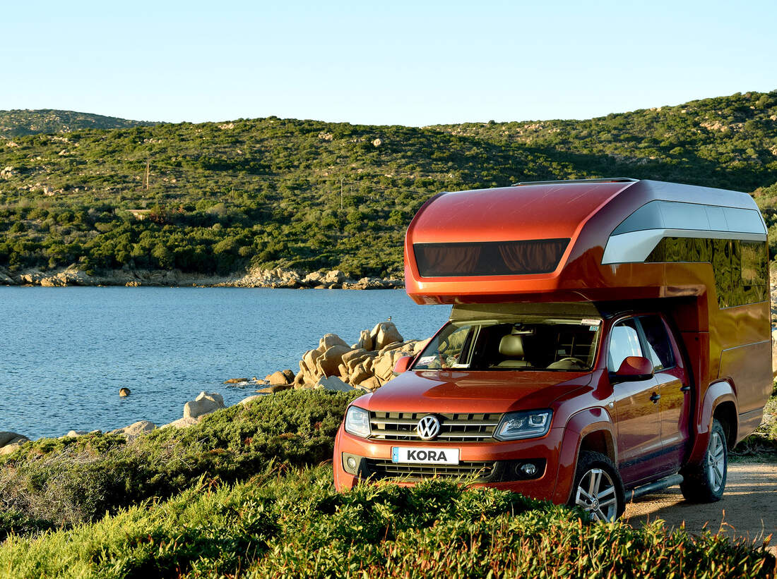 VW Amarok Wohnkabine Kora: Glamping mit dem Pickup - auto motor und sport