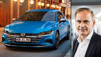 VW Arteon Shooting Brake und Oliver Blume