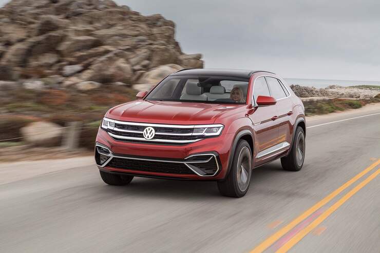 Vw Atlas Cross Sport 2018 Markstart Infos Zum Suv Coupe Auto Motor Und Sport