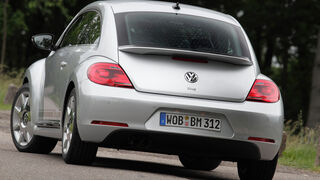 VW Beetle 1.4 TSI Design, Heckanaicht