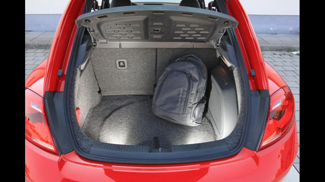 VW Beetle 2.0 TSI, Kofferraum