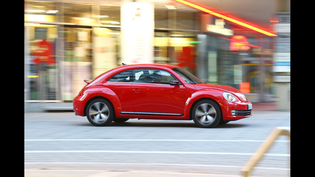 VW Beetle 2.0 TSI, Seitenansicht