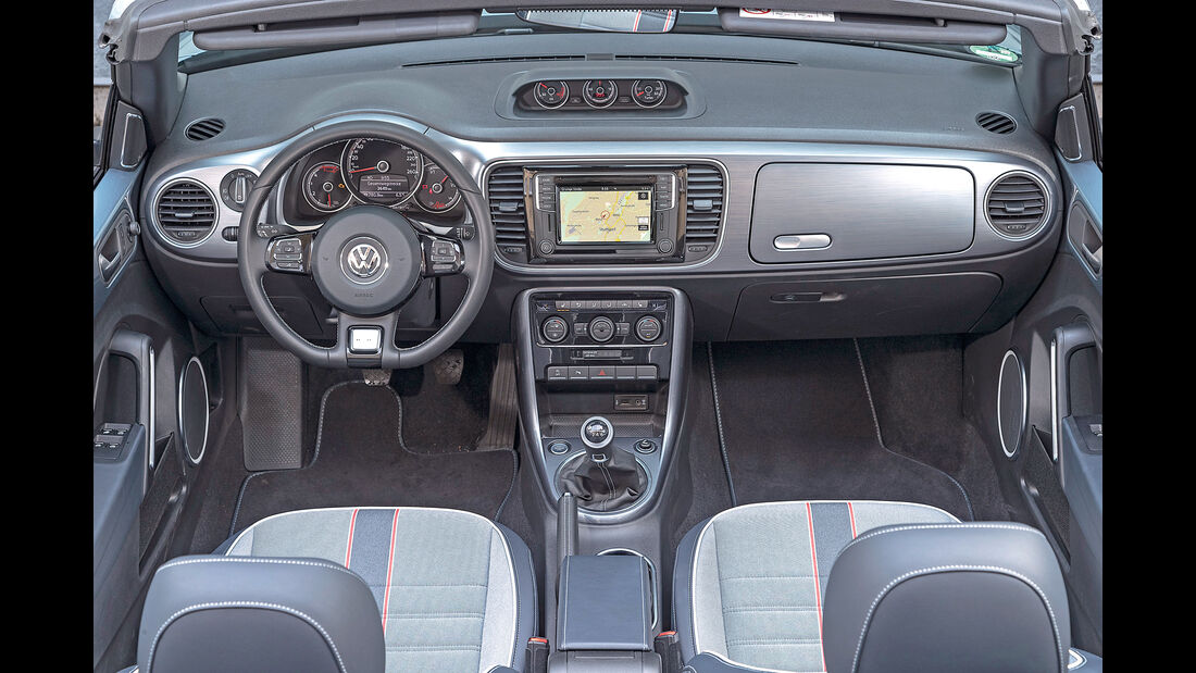 VW Beetle Cabrio, Cockpit