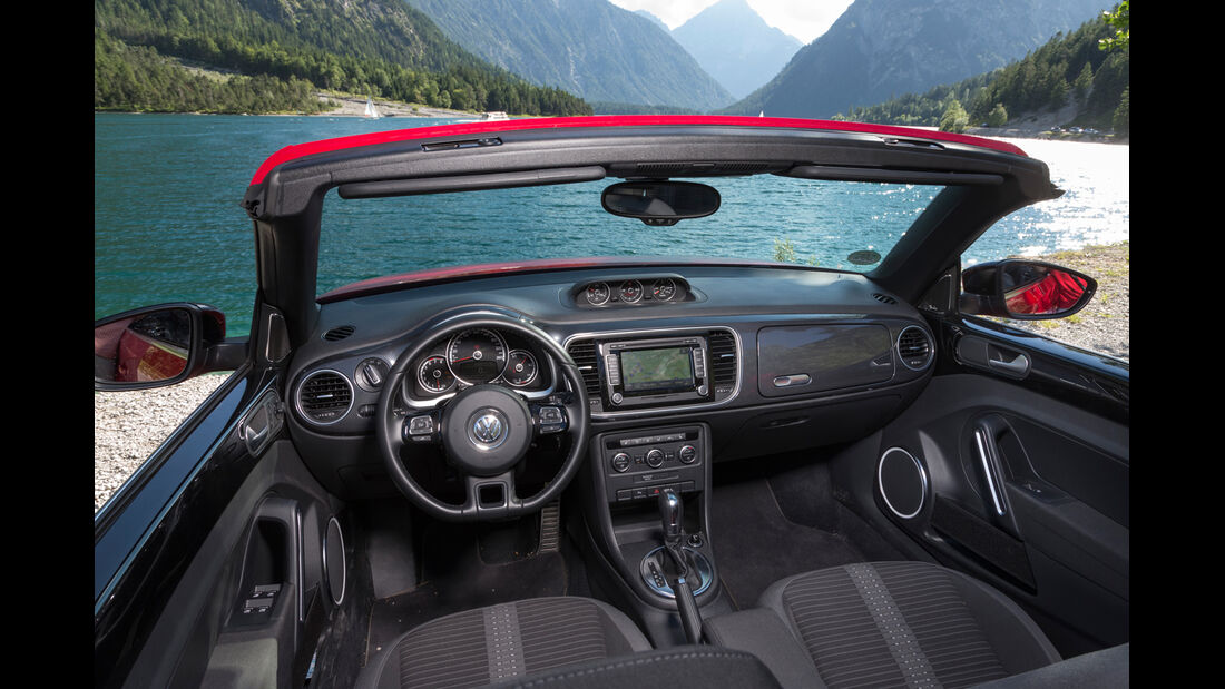 VW Beetle Cabrio, Cockpit