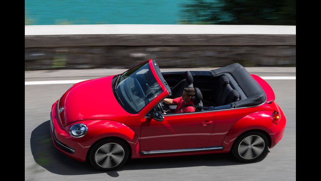VW Beetle Cabrio, Draufsicht