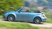 VW Beetle Cabrio, Seitenansicht