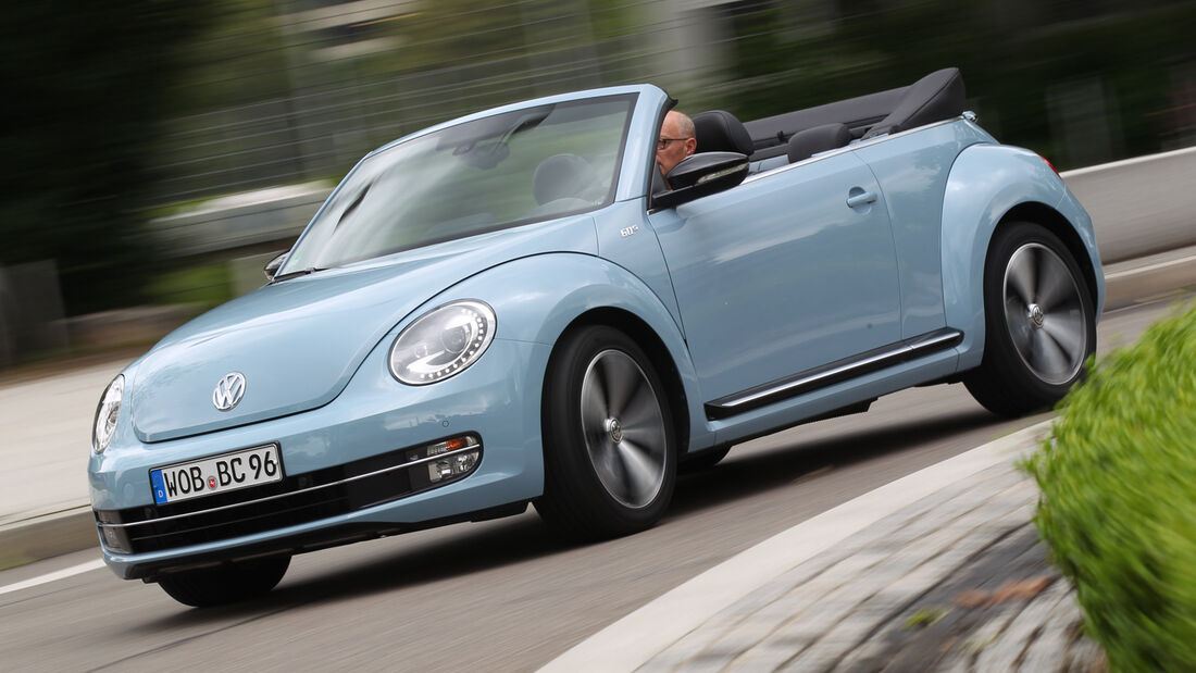 VW Beetle Cabriolet 1.4 TSI Sport, Seitenansicht