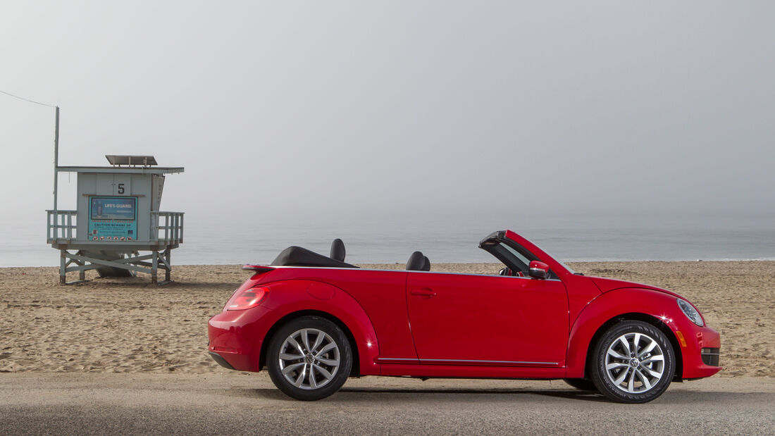 VW Beetle Cabriolet, Seitenansicht