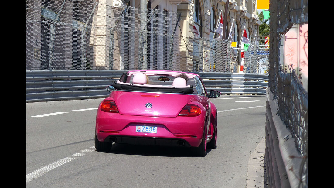 VW Beetle -  Carspotting - Formel 1 - GP Monaco 2015