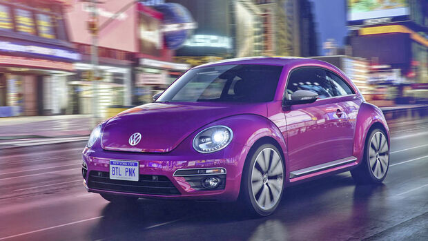 VW Beetle Pink