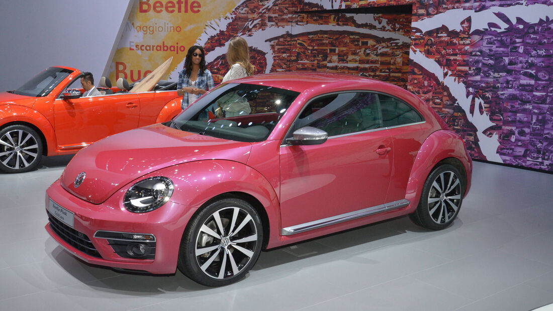 VW Beetle Pink Color Edition - New York Auto Show 2015