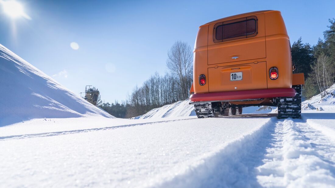 VW Bulli T1 Raupenfuchs Kettenfahrzeug 