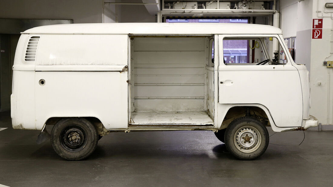 VW Bulli T2b Currywurst-Wagen, Kunst