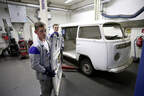 VW Bulli T2b Currywurst-Wagen, Kunst