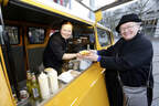 VW Bulli T2b Currywurst-Wagen, Kunst
