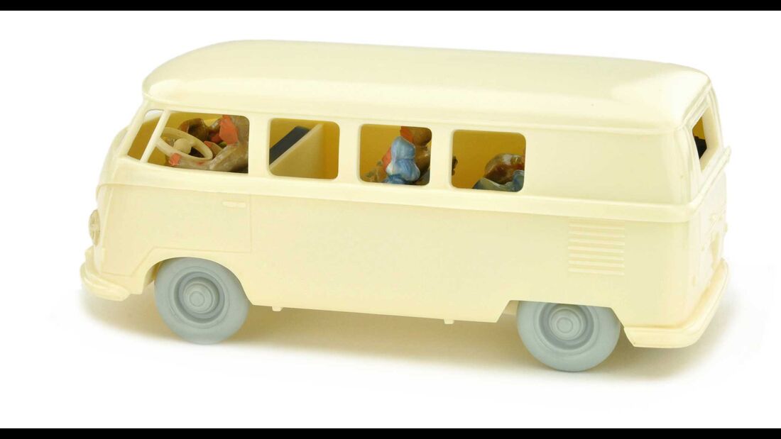 VW Bus T1 cremeweiß Originalkarton Wiking