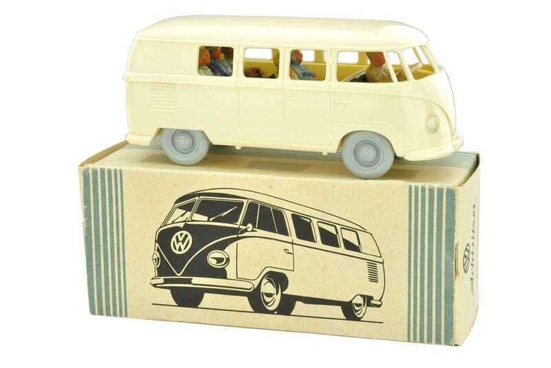 VW Bus T1 cremeweiß Originalkarton Wiking