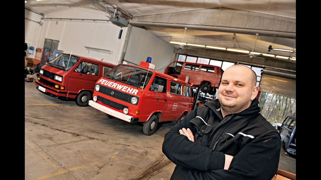 VW-Bus T3, Daniel Ecke, Feuerwehr