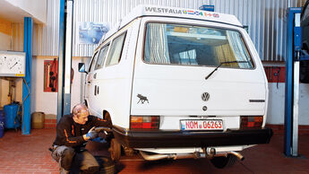 VW Bus T3, Heckansicht