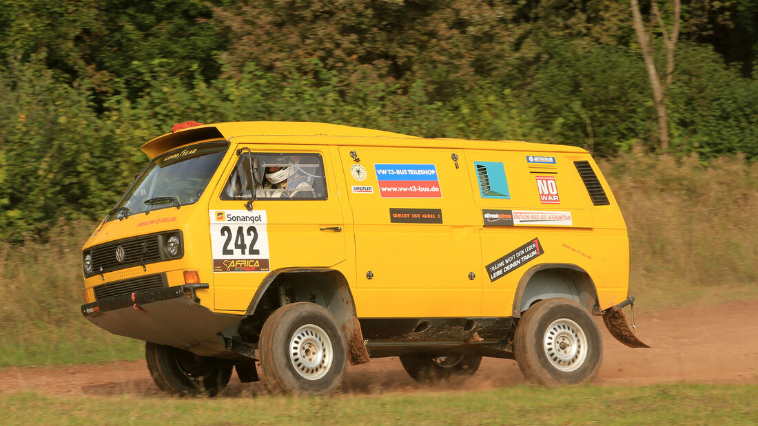 VW Bus T3 Rallye, Seitenansicht