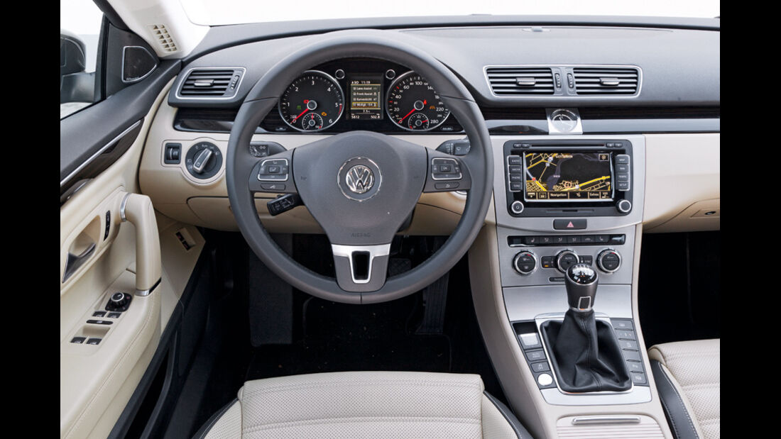 VW CC 2.0 TDI, Cockpit