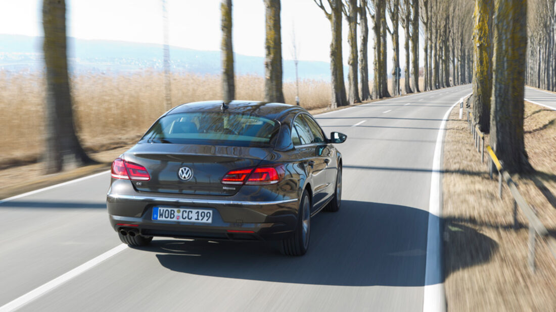 VW CC 2.0 TDI, Heck