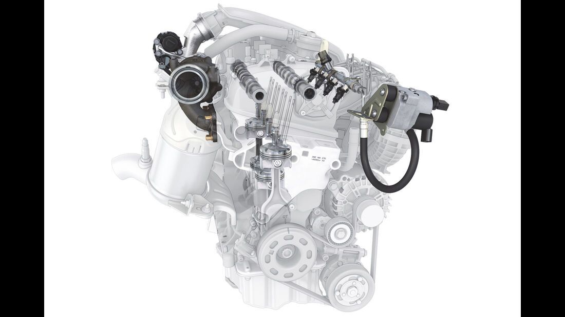 VW CNG-Motor 1,5l EA211 TGI evo 2018