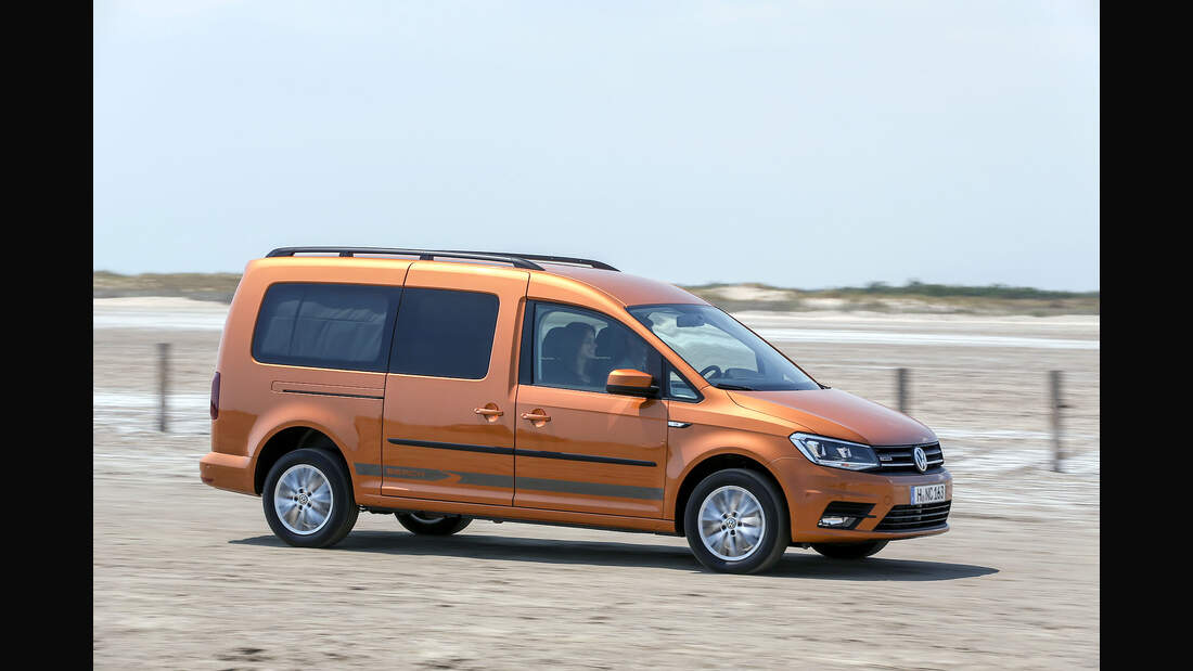 VW Caddy Beach (2015) Fahrbericht auto motor und sport