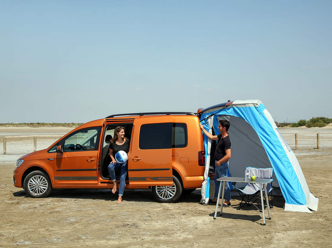 VW Caddy Beach (2015) Fahrbericht auto motor und sport