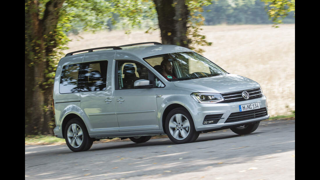 VW Caddy 2.0 TDI Facelift im Test AUTO MOTOR UND SPORT