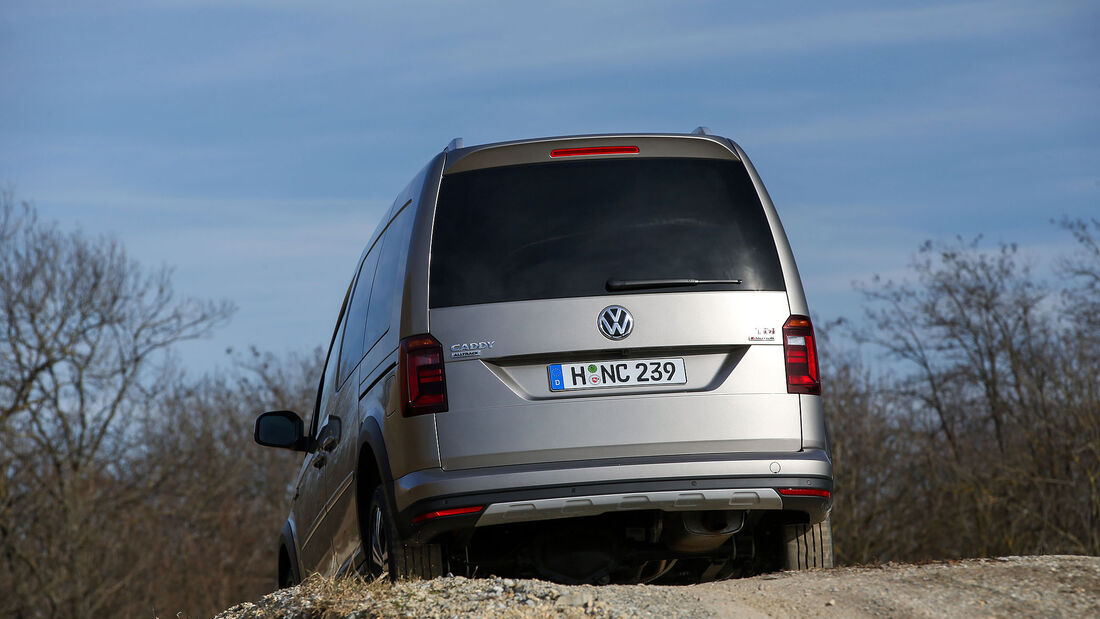 VW Caddy Alltrack 4x4 Fahrbericht 